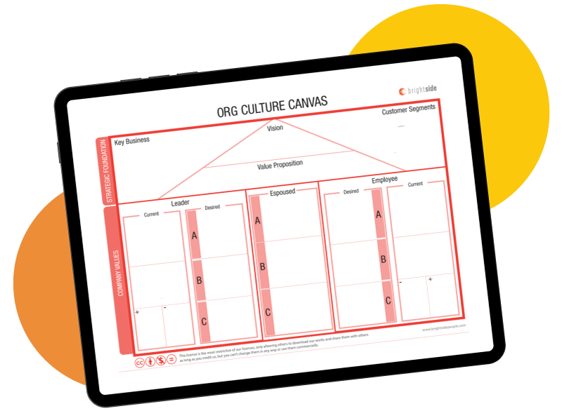 Organizational Culture Canvas - Brightside People